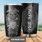 Customized Name Viking Steel Tumbler