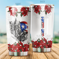 Maga Flower Puerto Rico Steel Tumbler MH24022104