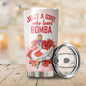 Custom Name Bomba Girls Puerto Rico Steel Tumbler MH26032104