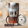 Customize Name United States Army Steel Tumbler