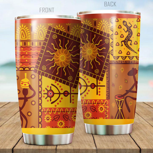 African Stainless Steel Tumbler 20Oz TN SN04052101.S2