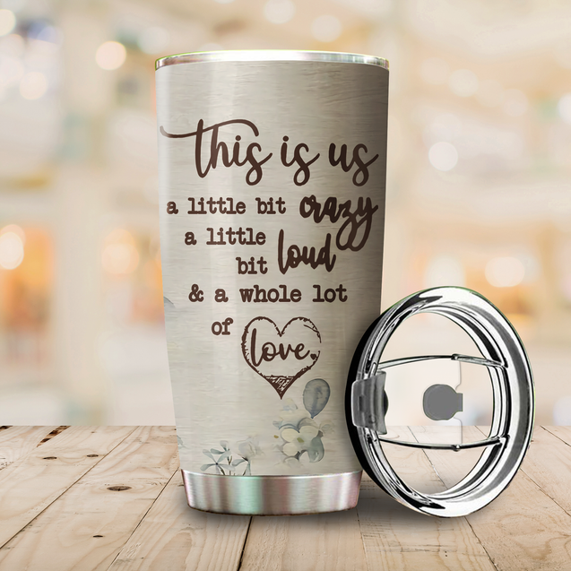 Deer I Choose You Custom Name Stainless Steel Tumbler 20Oz