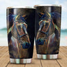 Horse Custom Name Stainless Steel Tumbler 20oz