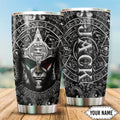 Aztec Mexico Custom Name Stainless Steel Tumbler 20oz Pi18022101