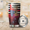 Female firefighter stainless steel tumbler HG32317