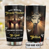 Jesus Custom Name Stainless Steel Tumbler 20Oz