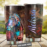 Horse Custom Name Stainless Steel Tumbler 20oz