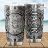 Aztec Mexico Custom Name Stainless Steel Tumbler 20Oz