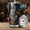 Horse Custom Name Stainless Steel Tumbler 20oz