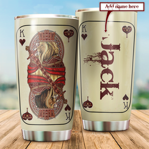 Customize Name Lion Tumbler