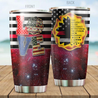 Female firefighter stainless steel tumbler HG32317