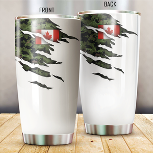 Canadian Veteran  Stainless Steel Tumbler PD18032102