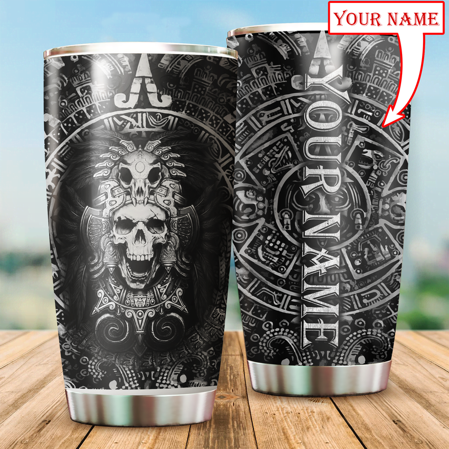 Aztec Mexico Persionalized Stainless Steel Tumbler 20Oz no2
