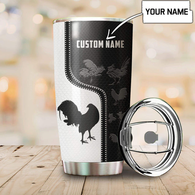 Personalized Rooster Stainless Steel Tumbler 20Oz DD29042104.S1