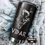 Customized Name Viking Steel Tumbler