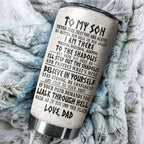 Customized Name Viking Steel Tumbler