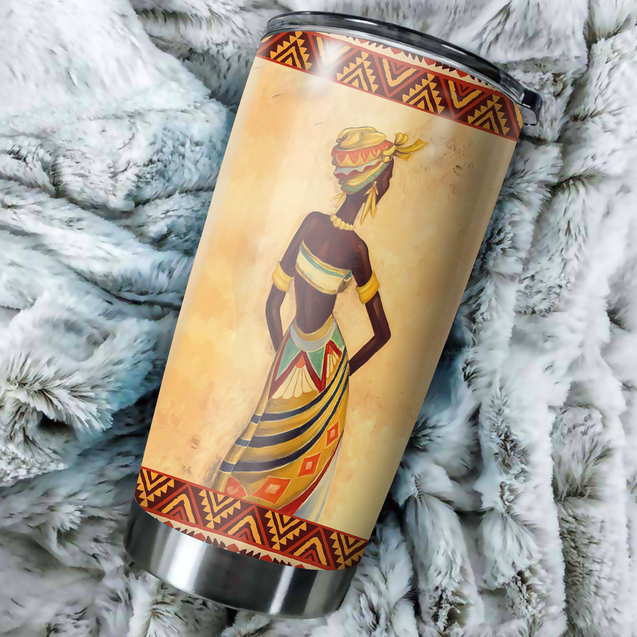 African Women Stainless Steel Tumbler 20Oz TN MH29042102