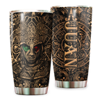 Persionalized Aztec Mexican Stainless Steel Tumbler 20oz DQB05032102JJ
