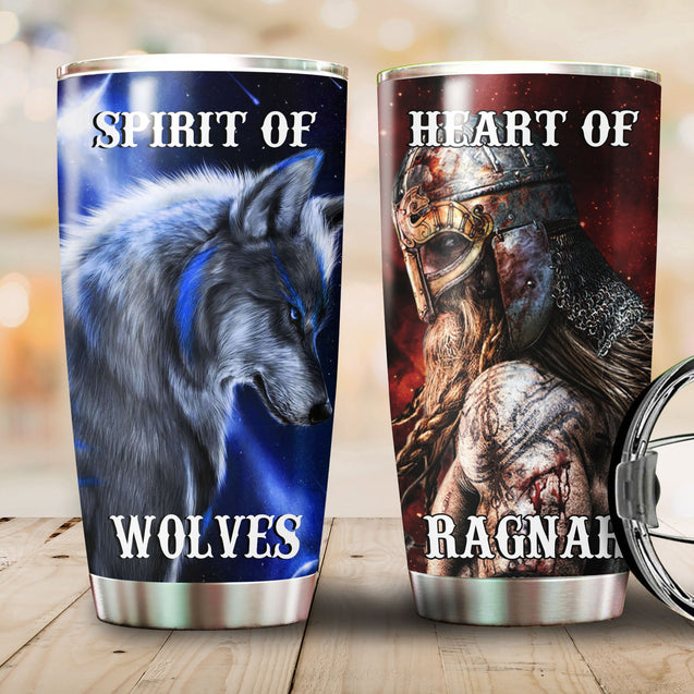 Customized Name Viking Steel Tumbler