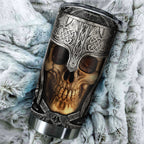 Customized Name Viking Steel Tumbler
