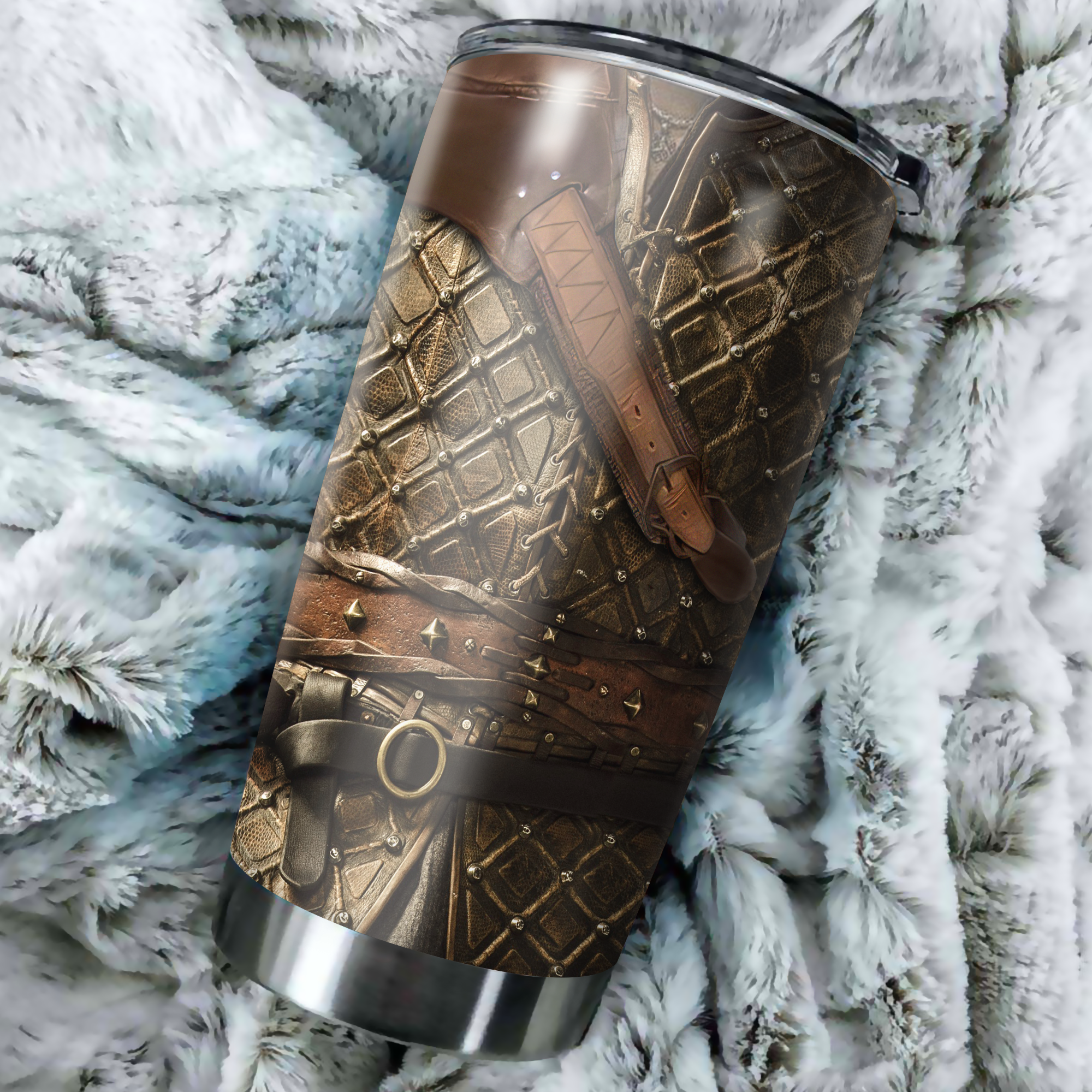 Customized Name Viking Steel Tumbler