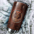 Customized Name Viking Steel Tumbler