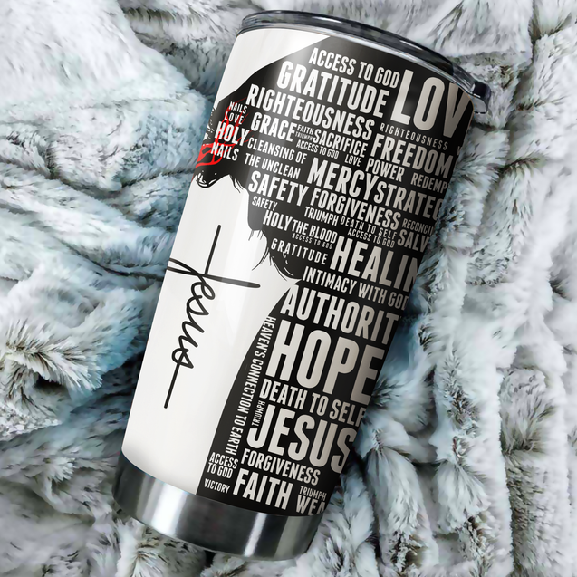 Premium Tumbler Personalized Easter Day Christian Jesus No25 ML