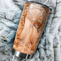 Customized Name Viking Steel Tumbler