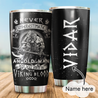 Customized Name Viking Steel Tumbler