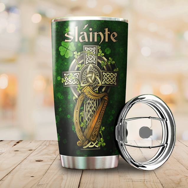 Irish Custom Name Stainless Steel Tumbler 20Oz PD03022102