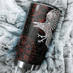 Customized Name Viking Steel Tumbler