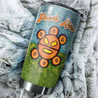 Custom Name Sol Taino On Grass Puerto Rico Steel Tumbler MH13032106