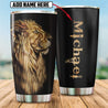 Customize Name Lion Tumbler