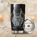 Horus Eye Egypt Anubis Ancient 3D print Stainless Steel Tumbler 20 Oz