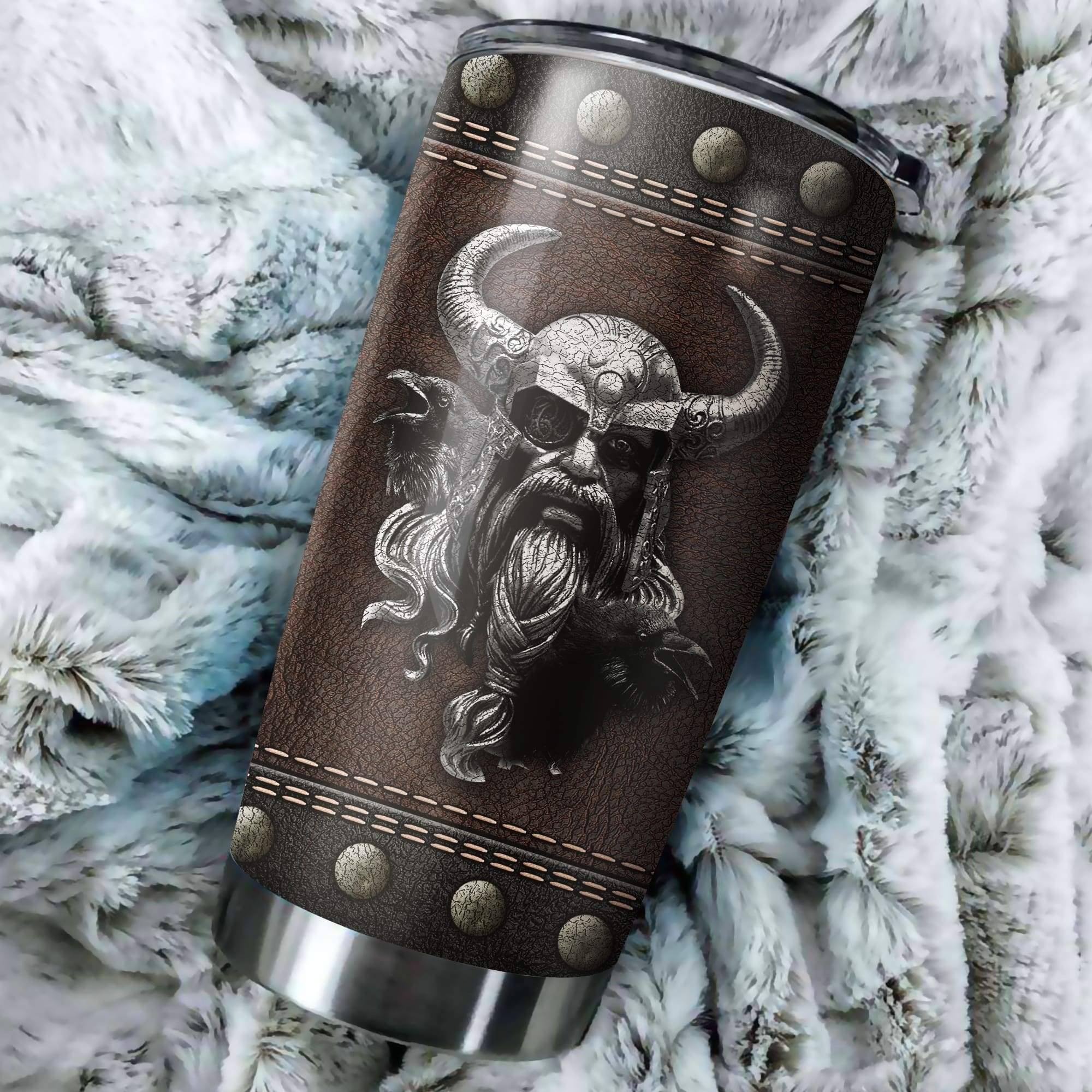 Customized Name Viking Steel Tumbler
