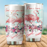 Customize Name Flamingo Stainless Steel Tumbler You Are Special