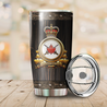 Personalized Name XT Canadian Veteran  Stainless Steel Tumbler  TNA11032106