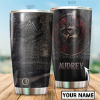 Customized Name Viking Steel Tumbler