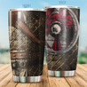 Customized Name Viking Steel Tumbler