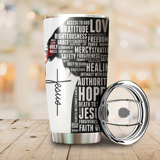 Premium Tumbler Personalized Easter Day Christian Jesus No25 ML