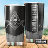 Personalized Name XT Freemason  Stainless Steel Tumbler MEMENTO MORI TNA04032103