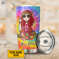 Customize Name Hippie Stainless Steel Tumbler NTN10052103