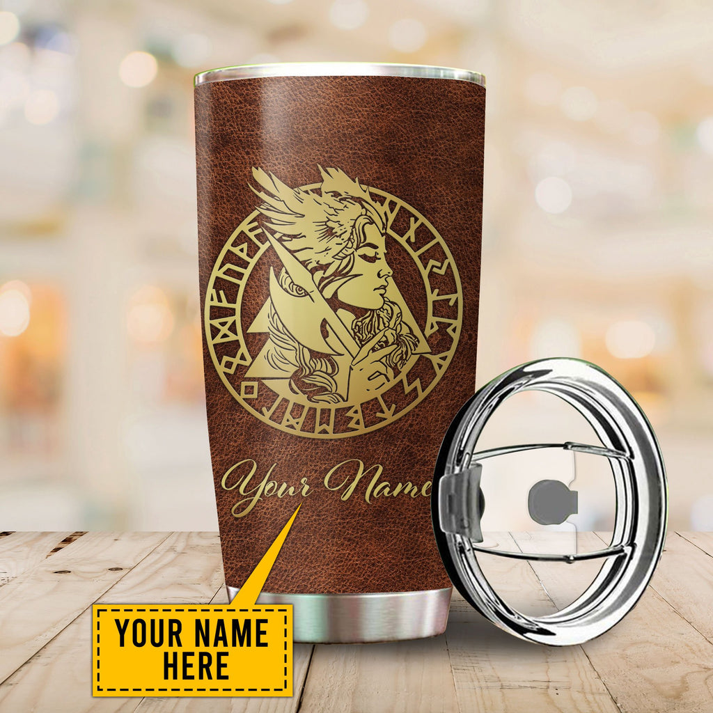 Customized Name Viking Steel Tumbler