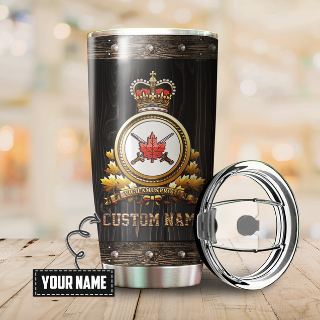 Personalized Name XT Canadian Veteran  Stainless Steel Tumbler  TNA11032106