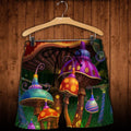 3D All Over Printed Halloween Mushroom Shirts and Shorts-Mushroom-RoosterArt-Shorts-XS-Vibe Cosy™