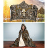 Hooded Blanket - Deer Hunting Camo-Hooded Blanket-wc-fulfillment-Adult 80"x55"-Vibe Cosy™