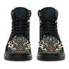 Oni Mask Tattoo Boots for Men and Women