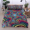 Colorful Hippie Lover Bedding Set TQH200714-BEDDING SETS-TQH-Twin-Vibe Cosy™