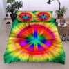 Colorful Hippie Symbol Bedding Set TQH200733-BEDDING SETS-TQH-Twin-Vibe Cosy™