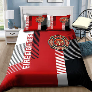 Sweet Firefighter Symbol Bedding Set TQH200814